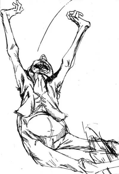 A. Ramachandran (Artist), Drawing, 1975, Drawing