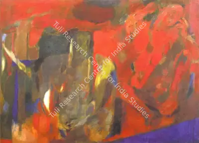Tyeb Mehta (Artist), Untitled, 1966, Painting