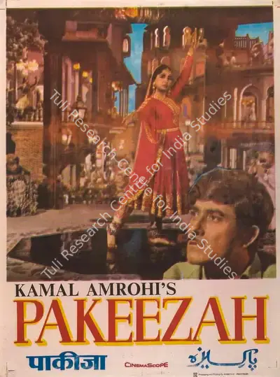 Kamal Amrohi (Producer), Pakeezah, 1971, Full Sheet Poster