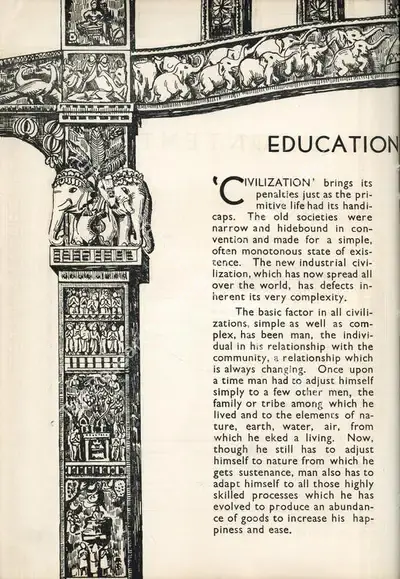 Mulk Raj Anand (Essayist), Education Through Art, 1947, Essay