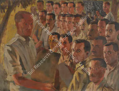 Unknown (Artist), Untitled (Murart - Prisoners of War), 1940, Painting