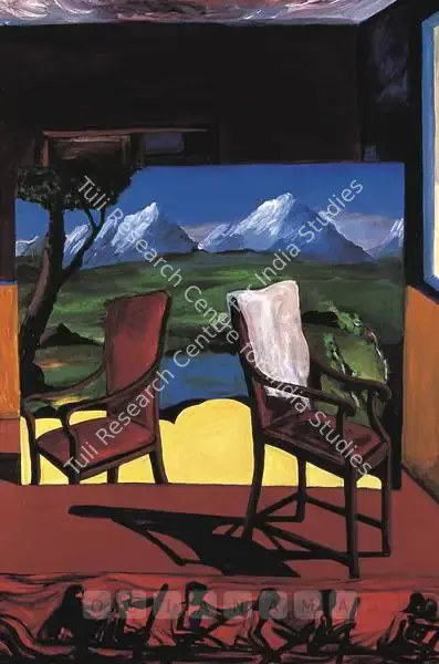 Owais Husain (Artist), The Dysfunctionality Of Shadows, 2001, Painting
