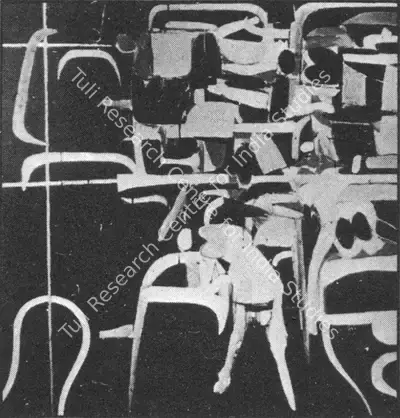 K.G. Subramanyan (Artist), Interior, 1965, Painting
