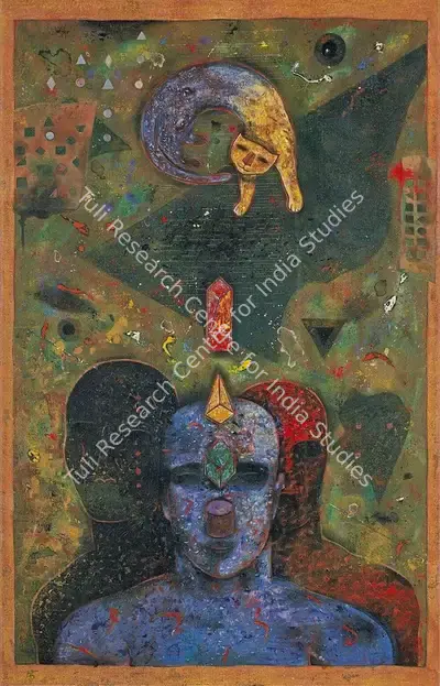 Baiju Parthan (Artist), The Way, 1994, Painting