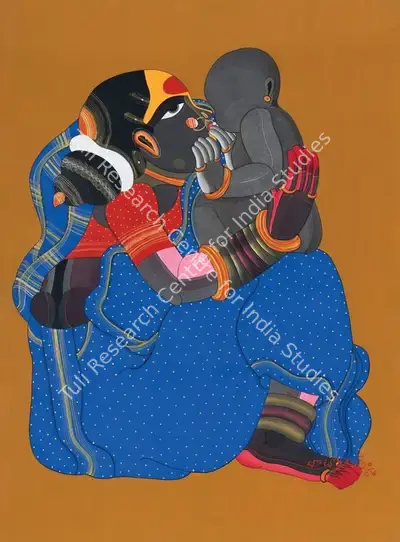 Thota Vaikuntam (Artist), Untitled, 1994, Painting