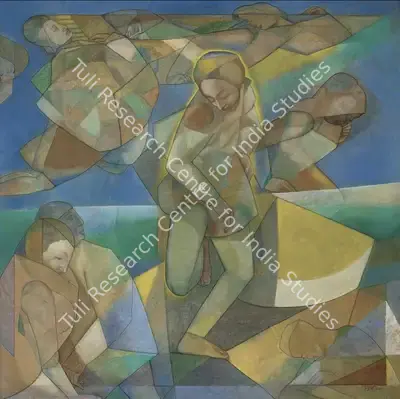 Neeraj Goswami (Artist), Arrival, 2005, Painting