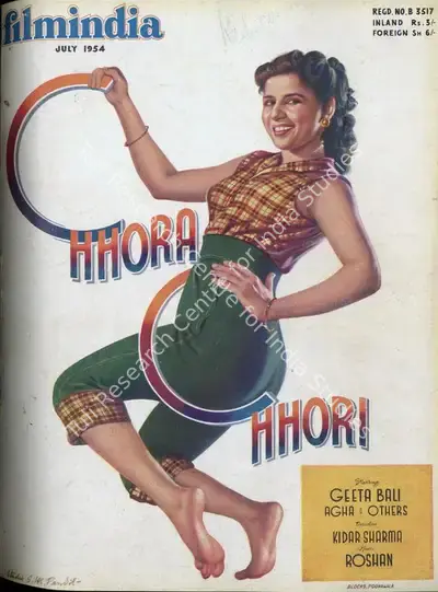 Baburao Patel (Editor), Filmindia, 1954, Magazine