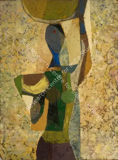 Jyoti Bhatt (Artist), Untitled, 1959, Painting