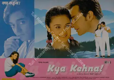 Kumar S. Taurani (Producer), Kya Kehna, 2000, Lobby Card