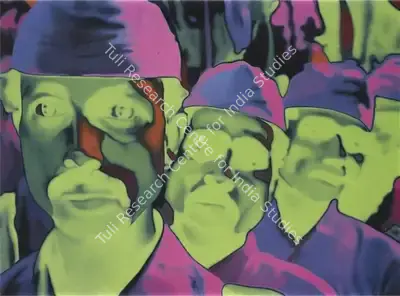 T.V. Santhosh (Artist), How Far Is The Freedom?, 2006, Painting