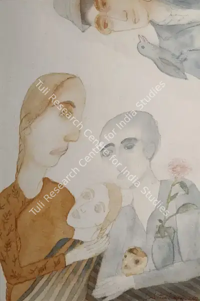 Lalitha Lajmi (Artist), Untitled, 2022, Painting