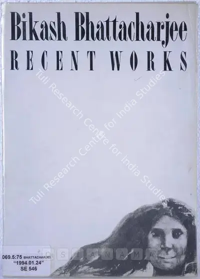 Bikash Bhattacharjee (Artist), Bikash Bhattacharjee, 1994, Solo Exhibition Catalogue