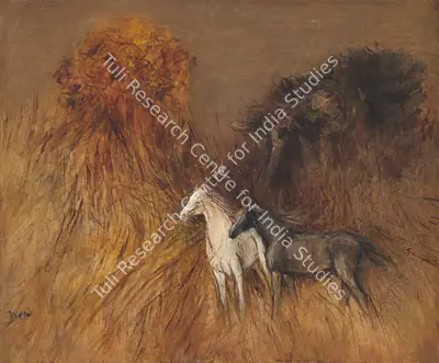 Arup Das (Artist), Untitled, Painting