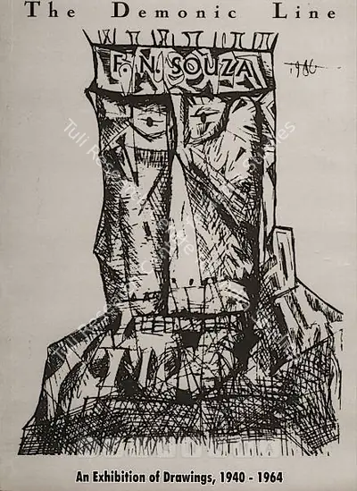 F.N. Souza (Artist), Demonic Line, 2000, Solo Exhibition Catalogue