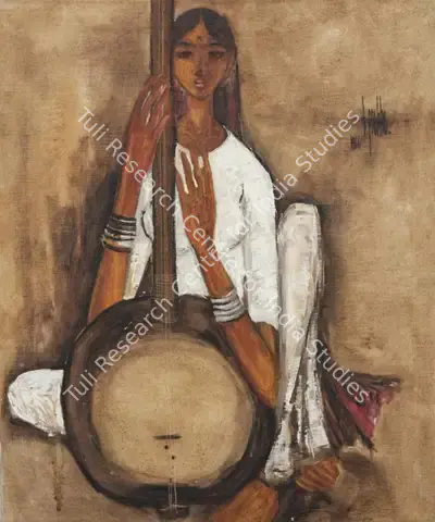 B. Prabha (Artist), Untitled, 1966, Painting