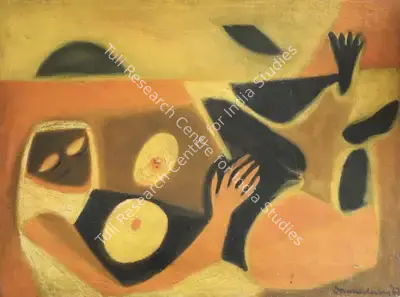 K. Damodaran (Artist), Untitled, 1967, Painting