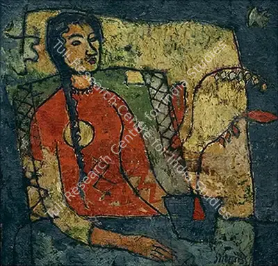 V.S. Gaitonde (Artist), Untitled, 1951, Painting