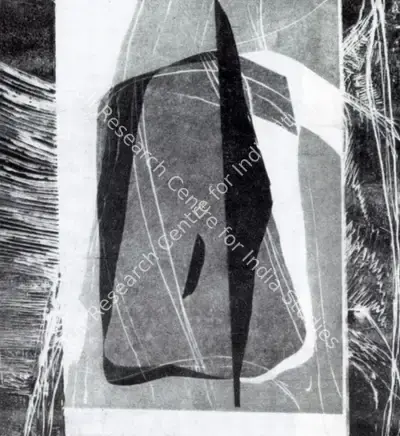Jagmohan Chopra (Artist), Composition-D, Painting