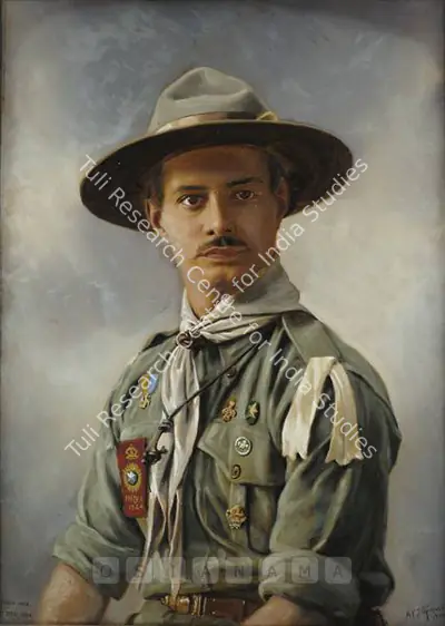 Pithawala, M.F. (Artist). Portrait. Oil on card, 1925 | Painting | FineArts | 00561624