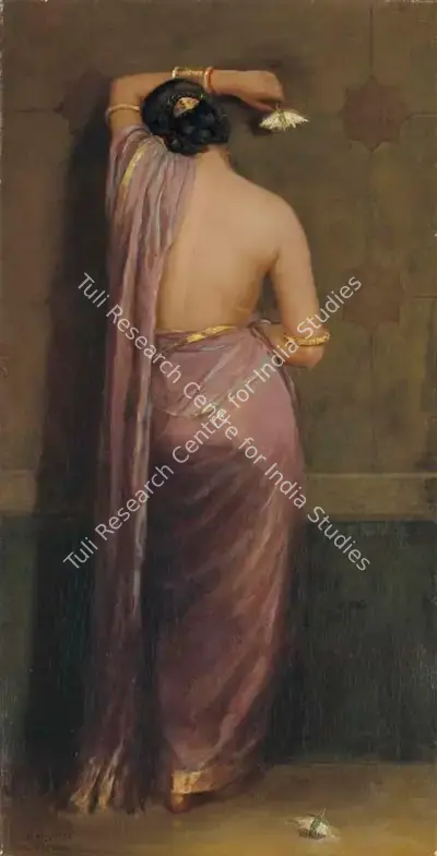 Hemendranath Mazumdar (Artist), Abhiman (Wounded Vanity), Painting