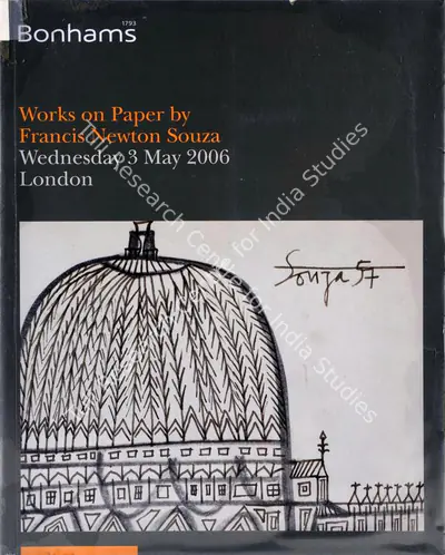 Bonhams (Auction House). Works on Paper by Francis Newton Souza. 03 May 2006, London | Auction Catalogue | EconomicsArt | 00861935