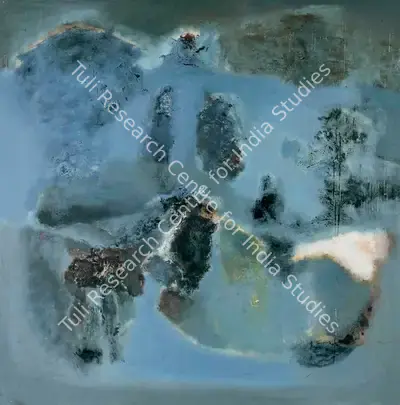 Laxman Shreshtha (Artist), Untitled , 1970, Painting