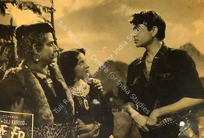 Saju Naik (Cinematographer), Amber, 1952, Lobby Card