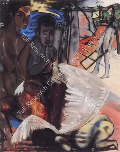 Surendran Nair (Artist), Untitled, 1991, Painting