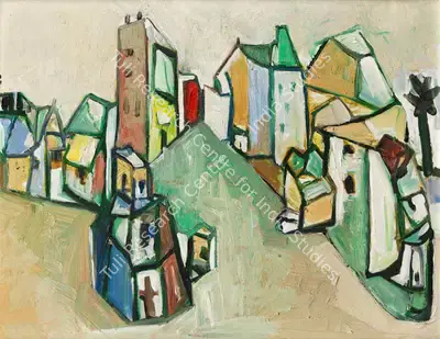 S.K. Bakre (Artist), Untitled, 1962, Painting