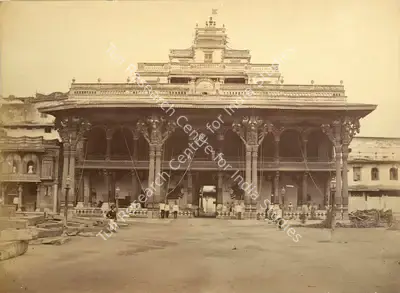 Studio Nicholas & Co. (Photographic Studio), Palace of the Mysore Rajah, 1870, Antiquarian Photograph
