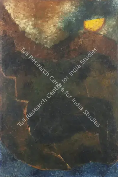 Akbar Padamsee (Artist), Untitled (Metascape), 1973, Painting