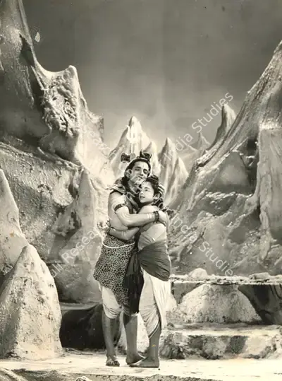 Shanker Bhatt (Producer), Bal Yogi Upamanyu, 1958, Photographic Still
