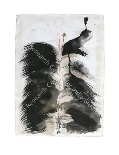 Mithu Sen (Artist), Sense - 1, 2007, Painting