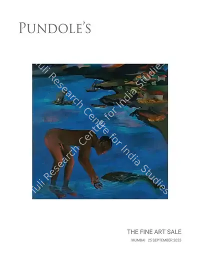 Pundole (Auction House), The Fine Art Sale, 2025, Auction Catalogue