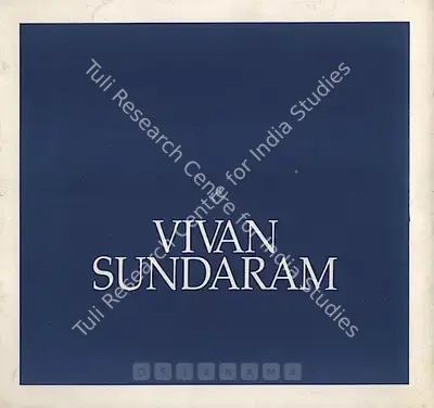 Vivan Sundaram (Artist), Vivan Sundaram, 1988, Solo Exhibition Catalogue