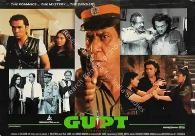 Ashok Mehta (Cinematographer), Gupt, 1997, Lobby Card