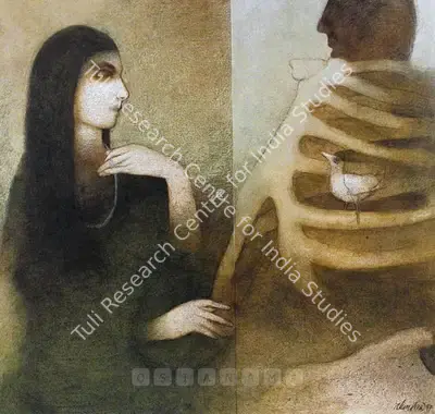 Chandra Bhattacharjee (Artist), Untitled, 1997, Painting