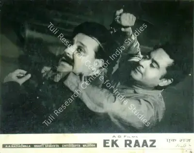 A.A. Nadiadwala (Producer), Ek Raaz, 1963, Lobby Card