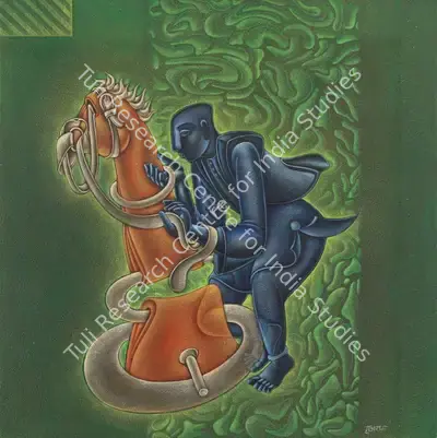 Gujral, Satish (Artist). Untitled, 2011 | Painting, Sa.Onl/19.05.22, 2022 · Saffronart