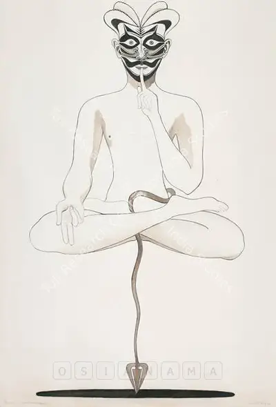 Surendran Nair (Artist), Shhhhh...Annus Mirabilis (Cuckoonebulopolis), 2002, Painting