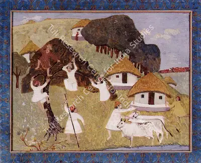 Shankar Palsikar (Artist), Indian Games, 1954, Painting