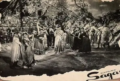 Jairaj (Producer), Sagar, 1951, Lobby Card