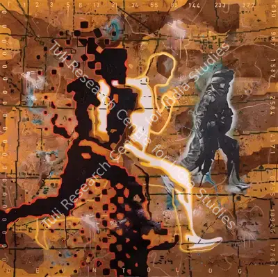 Jayashree Chakravarty (Artist), Deontology - Arrival Of The Knowledge Self, 2007, Painting