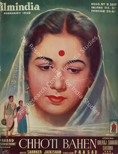 Baburao Patel (Editor), Filmindia, 1959, Magazine