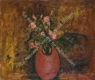 B. Prabha (Artist), Still Life, 1962, Painting