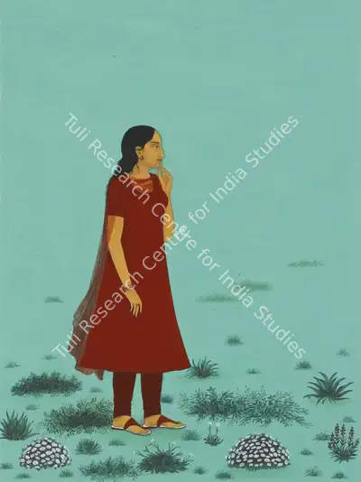 Nusra Latif Qureshi (Artist), Familiar Memories ll, 2005, Painting