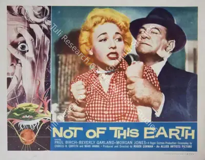 John J. Mescall (Cinematographer), Not of This Earth, 1957, Lobby Card