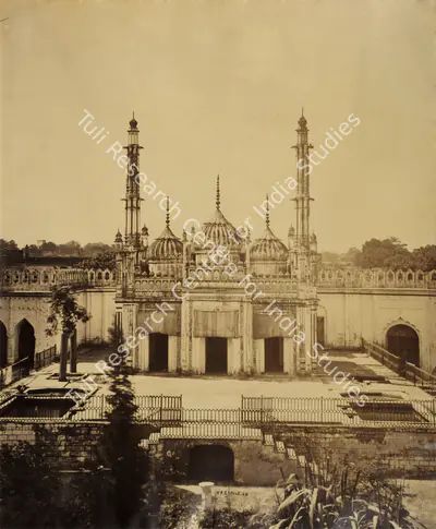 Studio V. & E. Pont (Photographic Studio), A Karbala in Lucknow, Antiquarian Photograph