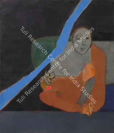 Tyeb Mehta (Artist), Untitled, 1969, Painting