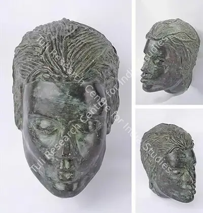Sachin Karne (Artist), Head- I, 2006, Sculpture